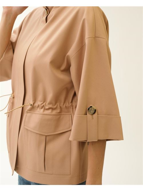 Camel women's trench coat HOPE SKY | SASSUOLO.CAMMELLO